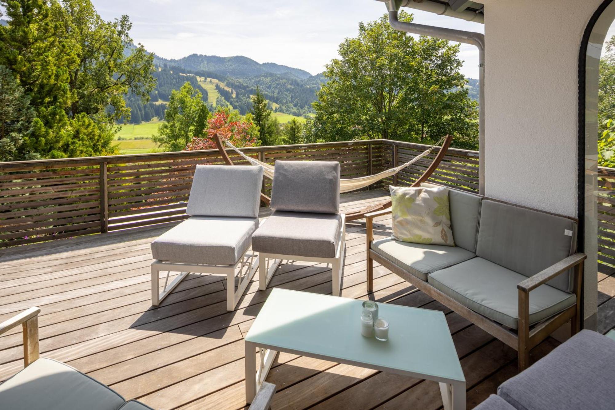 Villa Wald Lounge Oberstaufen Esterno foto