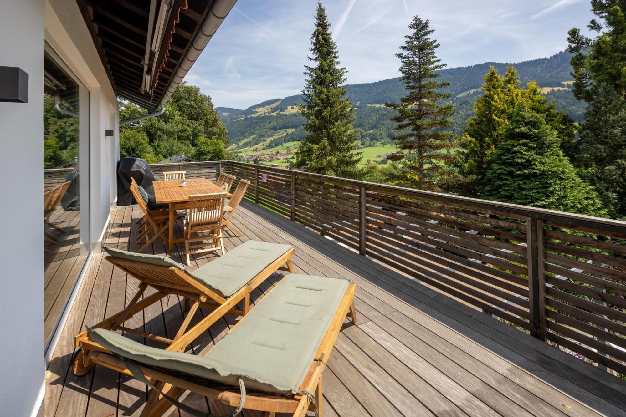 Villa Wald Lounge Oberstaufen Esterno foto